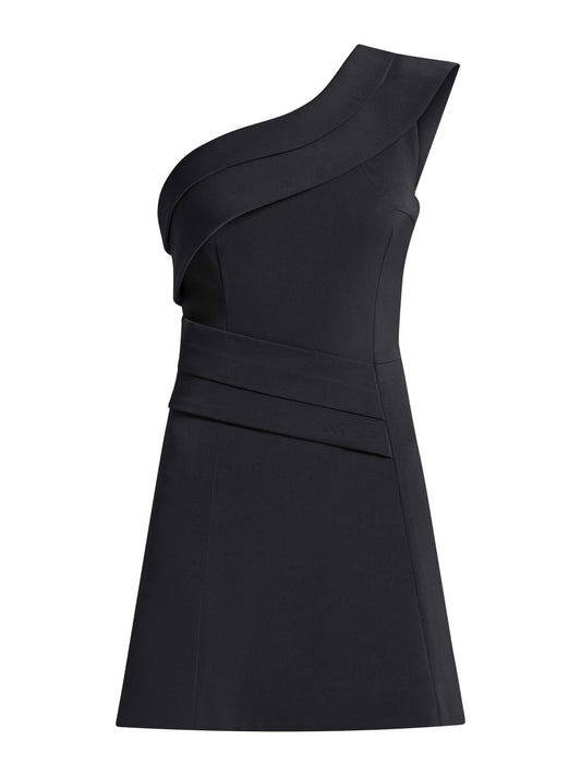 Elegant Touch Mini Dress - Black by Tia Dorraine Women's Luxury Fashion Designer Clothing Brand