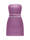 Elevated Excellence Mini Dress - Posh Purple