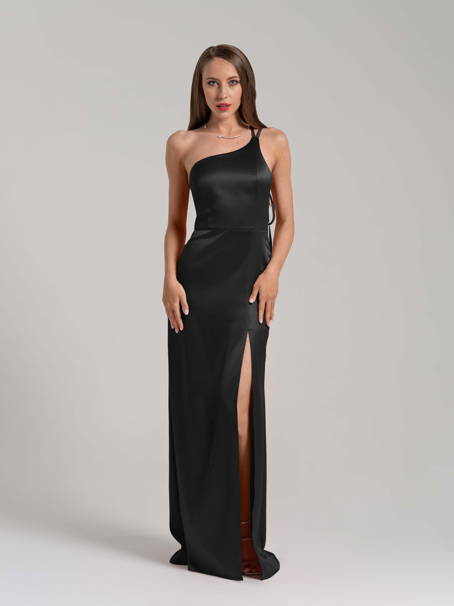 Goddess of Love Long Gown - Black by Tia Dorraine Women's Luxury Fashion Designer Clothing Brand