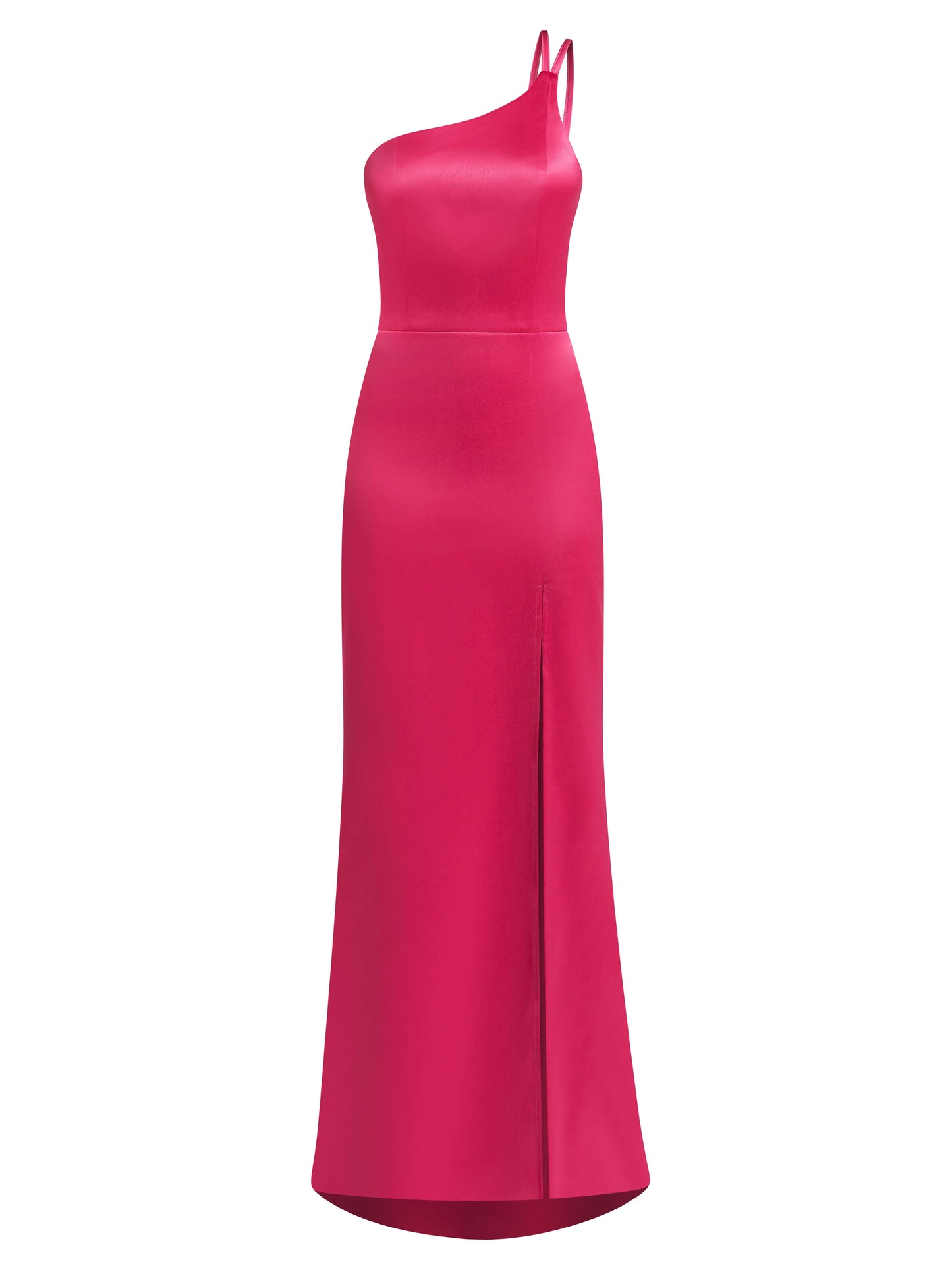 Goddess of Love Long Gown - Hot Pink