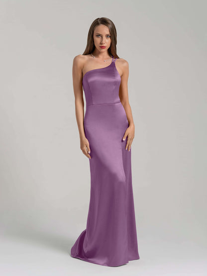 Goddess of Love Long Gown - Posh Purple by Tia Dorraine Women's Luxury Fashion Designer Clothing Brand