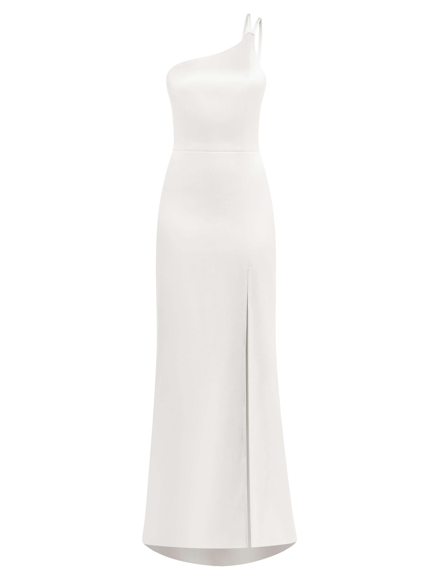 Goddess of Love Long Gown - Pearl White by Tia Dorraine Women's Luxury Fashion Designer Clothing Brand