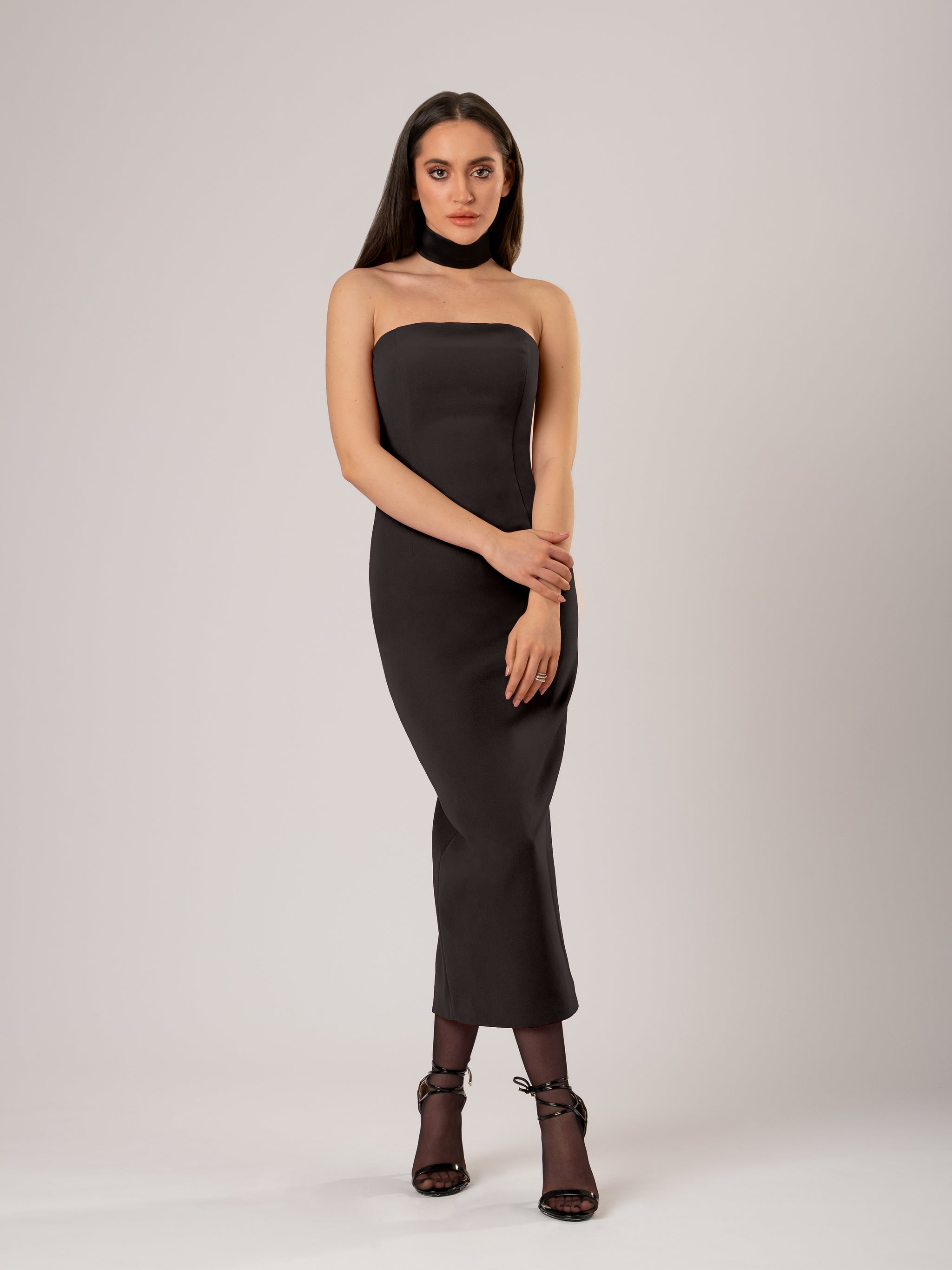 Corset bustier dress (black, M) main image 0