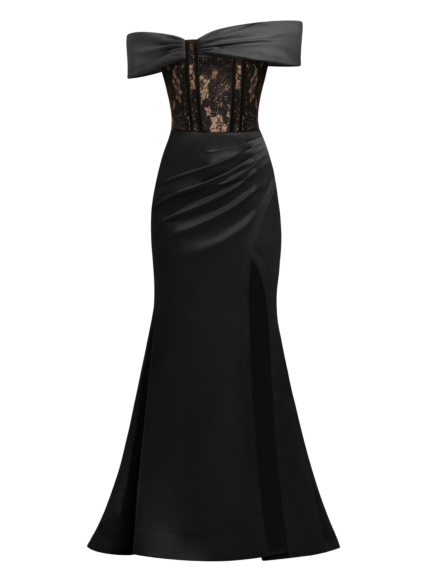 Signature of the Sun Long Dress With Lace