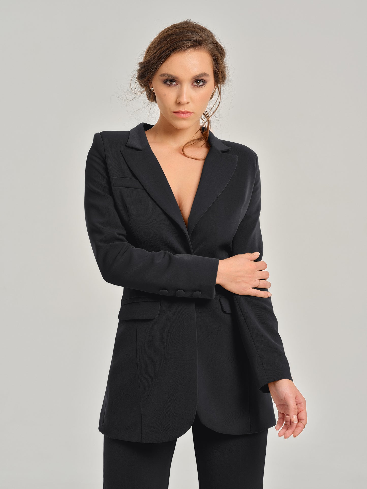 Magnetic Power Timeless Classic Blazer by Tia Dorraine Women's Luxury Fashion Designer Clothing Brand