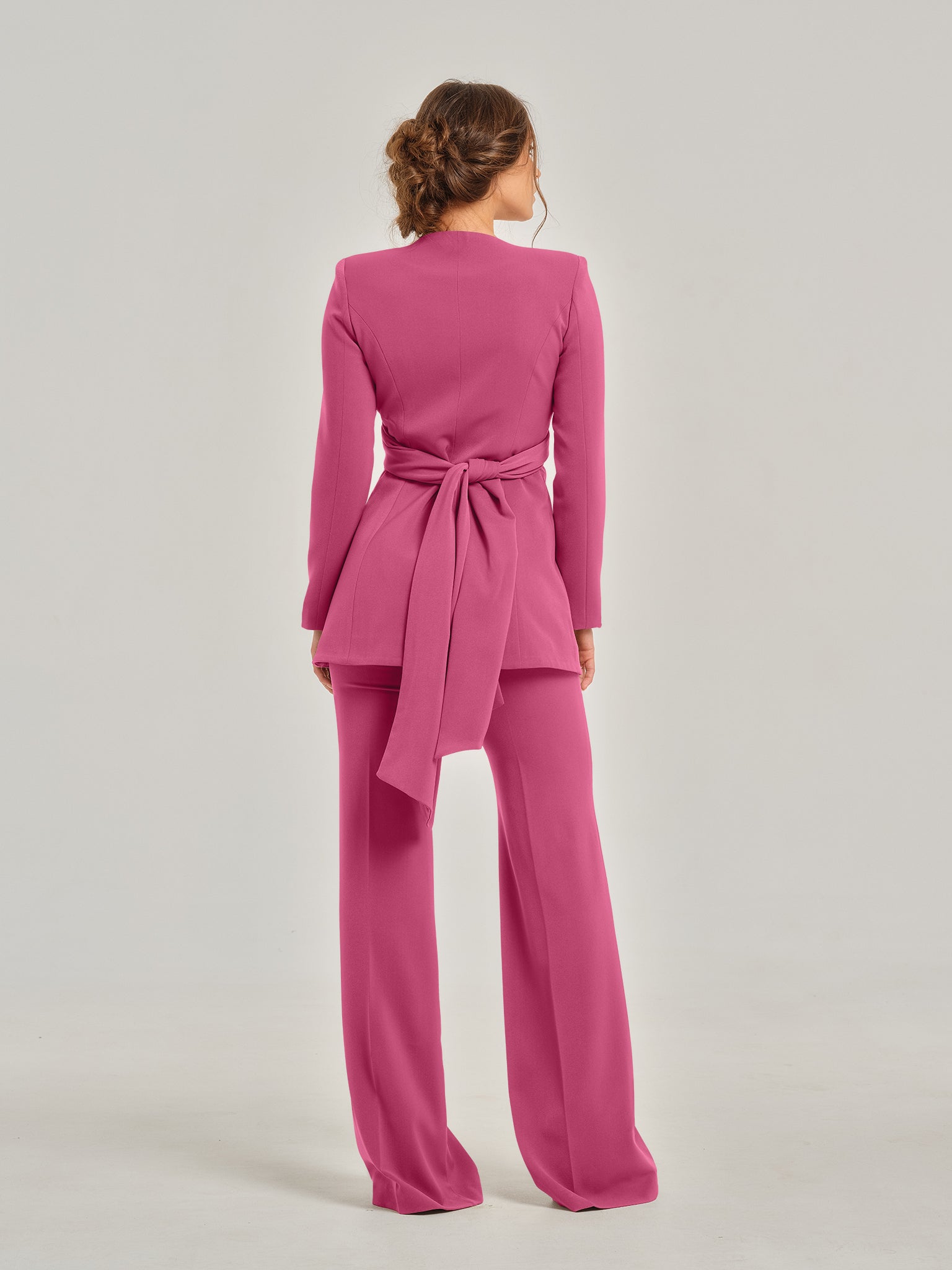 Sweet Desire Cross-Wrap Statement Blazer by Tia Dorraine Women's Luxury Fashion Designer Clothing Brand