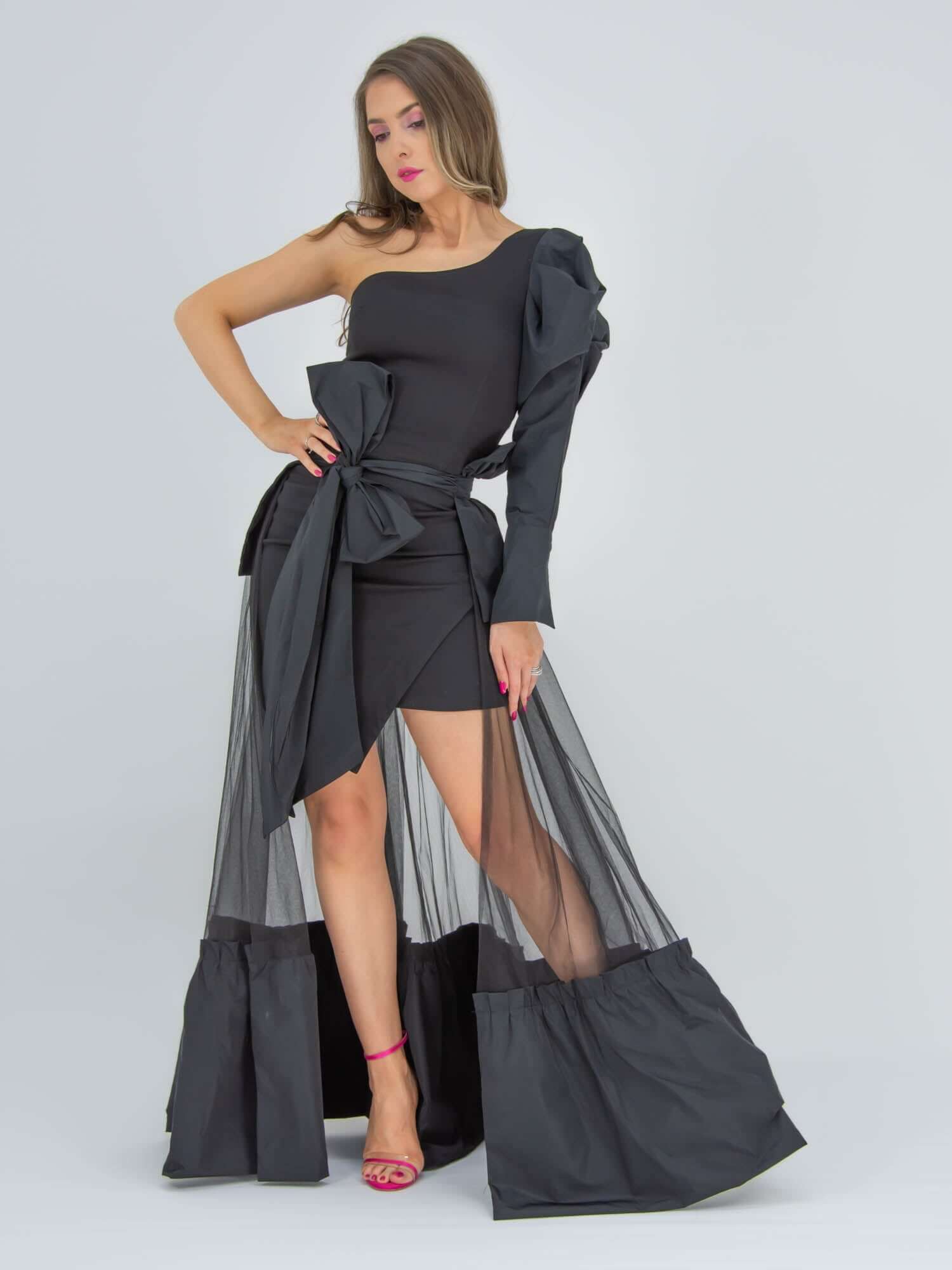 '80s Fairytale Floor-Length Self-Tie Belt by Tia Dorraine Women's Luxury Fashion Designer Clothing Brand