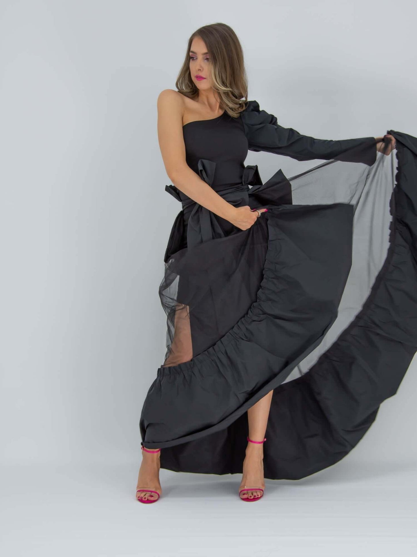 '80s Fairytale Floor-Length Self-Tie Belt by Tia Dorraine Women's Luxury Fashion Designer Clothing Brand
