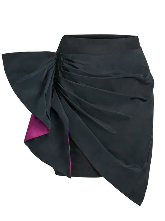 Back to the '90s Mini Skirt - Black by Tia Dorraine Women's Luxury Fashion Designer Clothing Brand