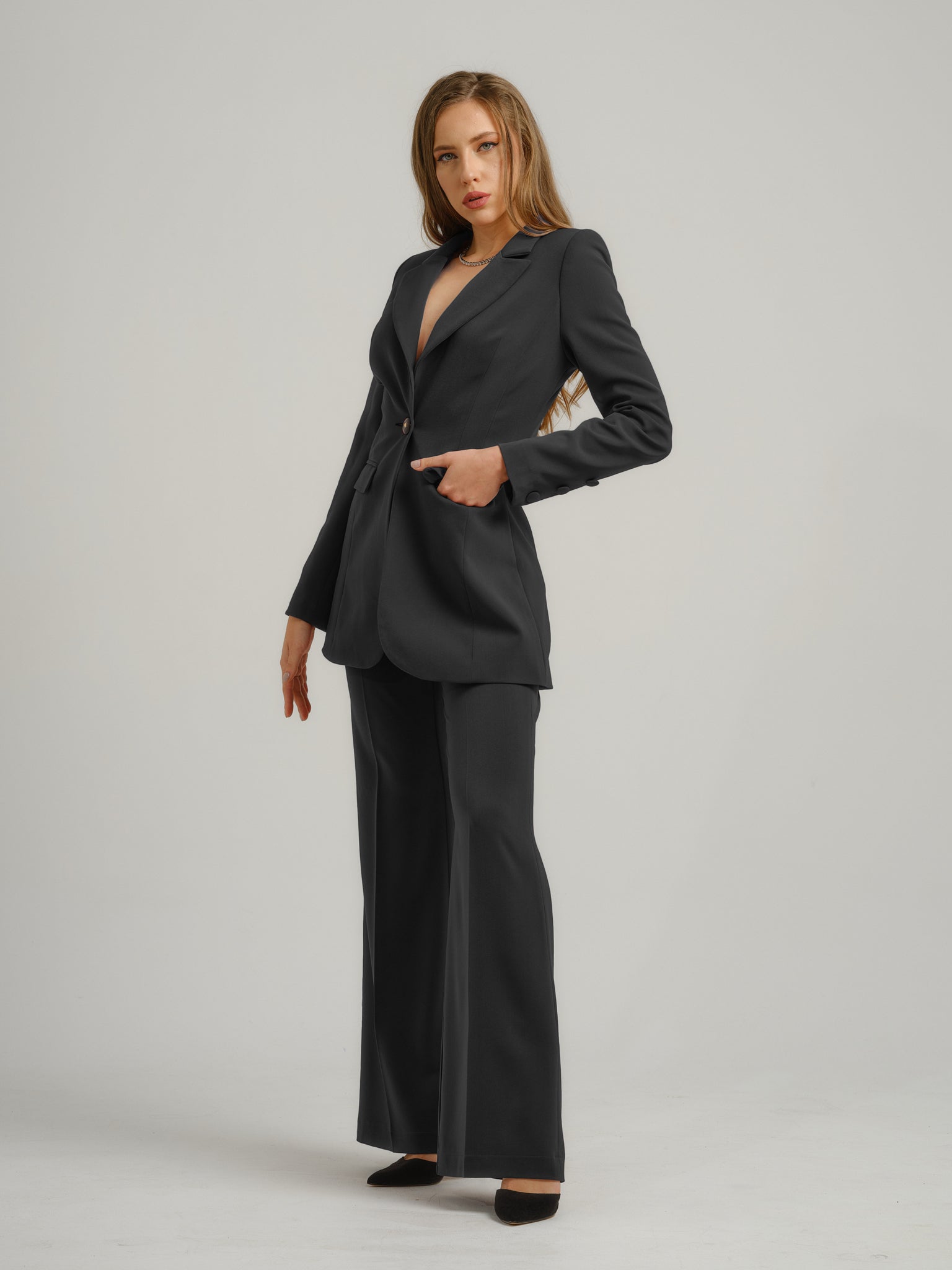 Magnetic Power Timeless Classic Blazer by Tia Dorraine Women's Luxury Fashion Designer Clothing Brand