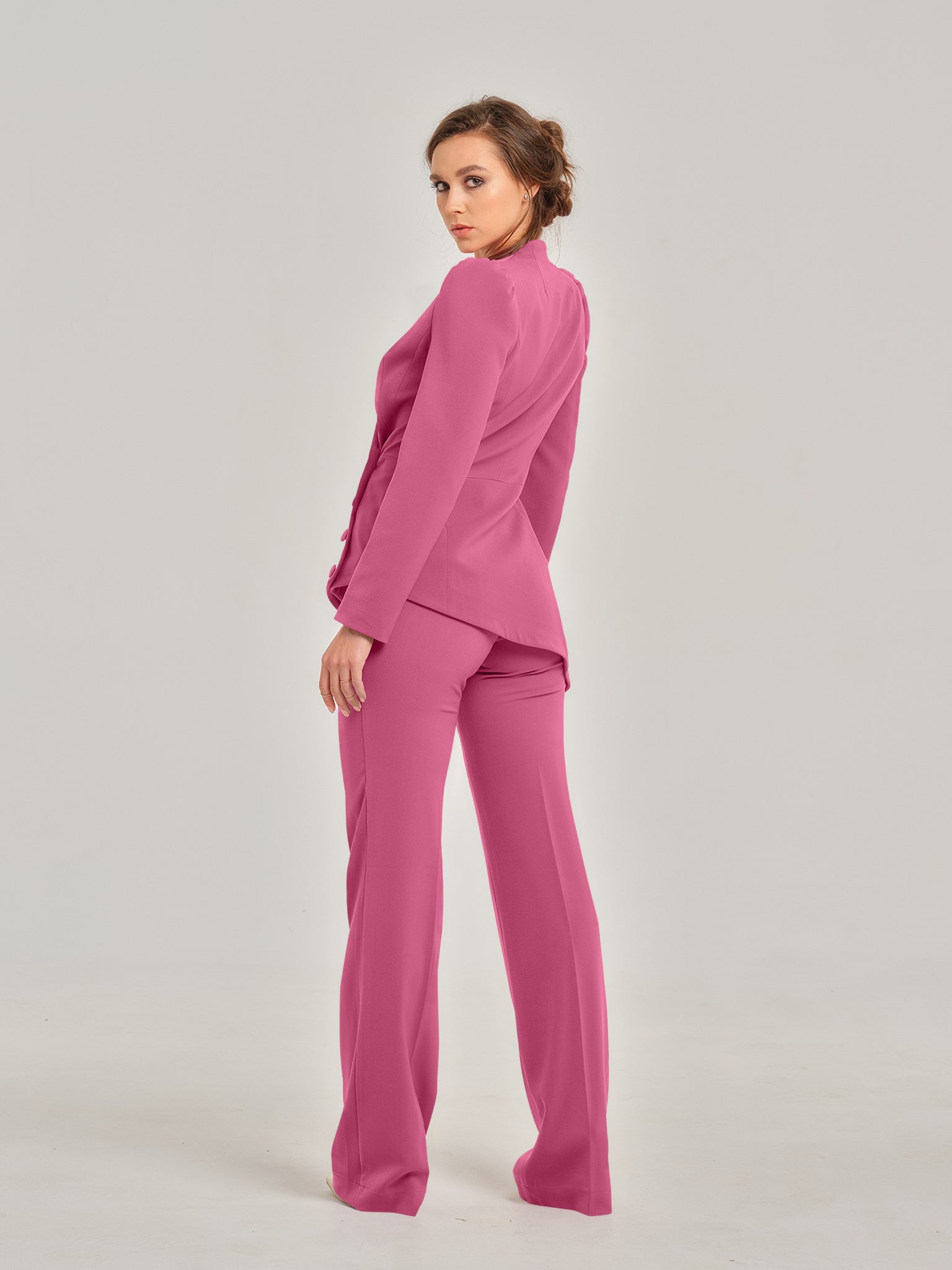 Sweet Desire Timeless Asymmetric Blazer by Tia Dorraine Women's Luxury Fashion Designer Clothing Brand