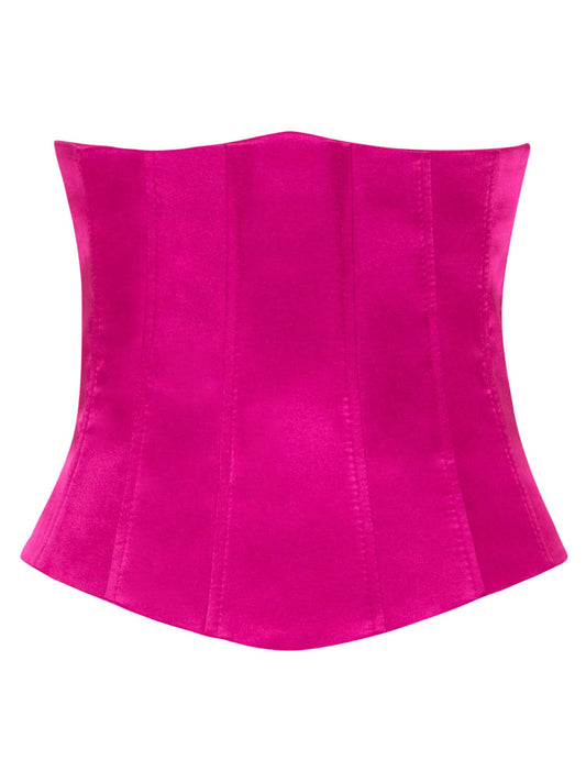 Vision of Love Fitted Corset Belt - Pink by Tia Dorraine Women's Luxury Fashion Designer Clothing Brand