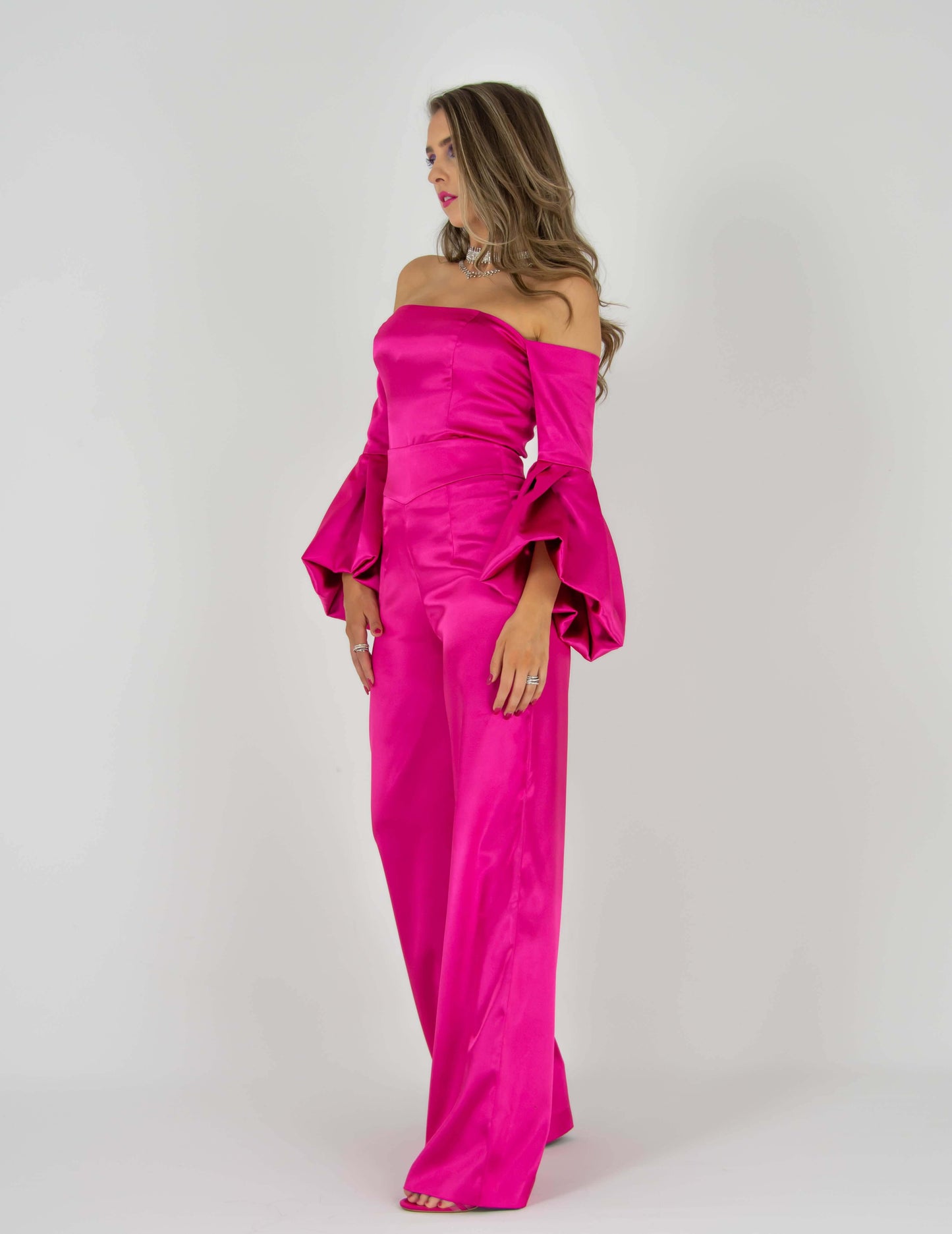 Wild Dream Satin Trousers - Pink by Tia Dorraine Women's Luxury Fashion Designer Clothing Brand
